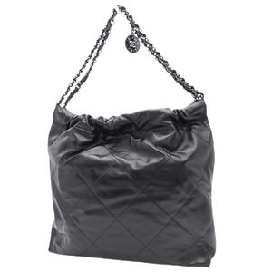 Chanel Calf Black Small Handbag 22
